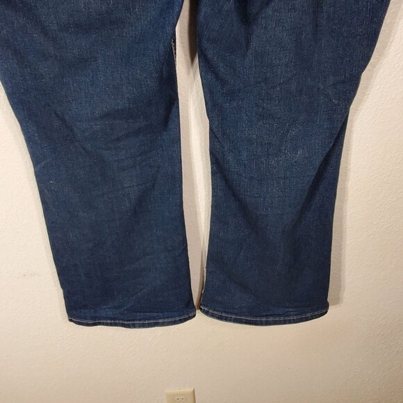 APT 9 Womens 18WS Bootcut Jeans Blue Denim With Embellished Back Pockets - Picture 12 of 12